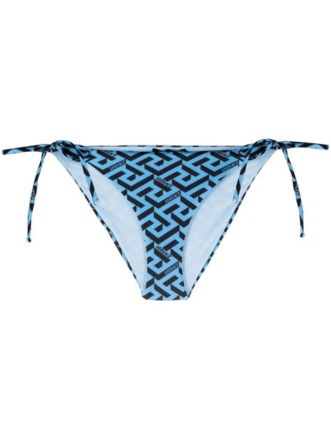 versace blue bikini|farfetch versace bikini.